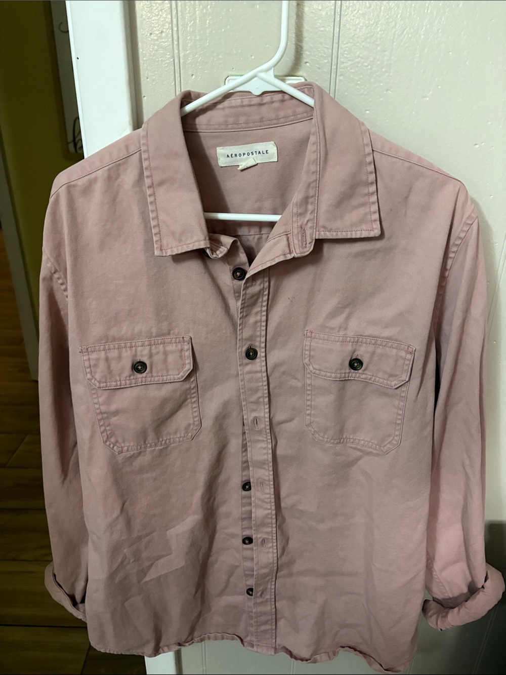 Aeropostale Light Dusty Rose Shirt